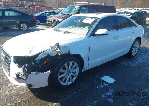 2014 Audi A6 3.0T Premium Plus z USA, uszkodzony, nr VIN WAUFGAFC6EN007006